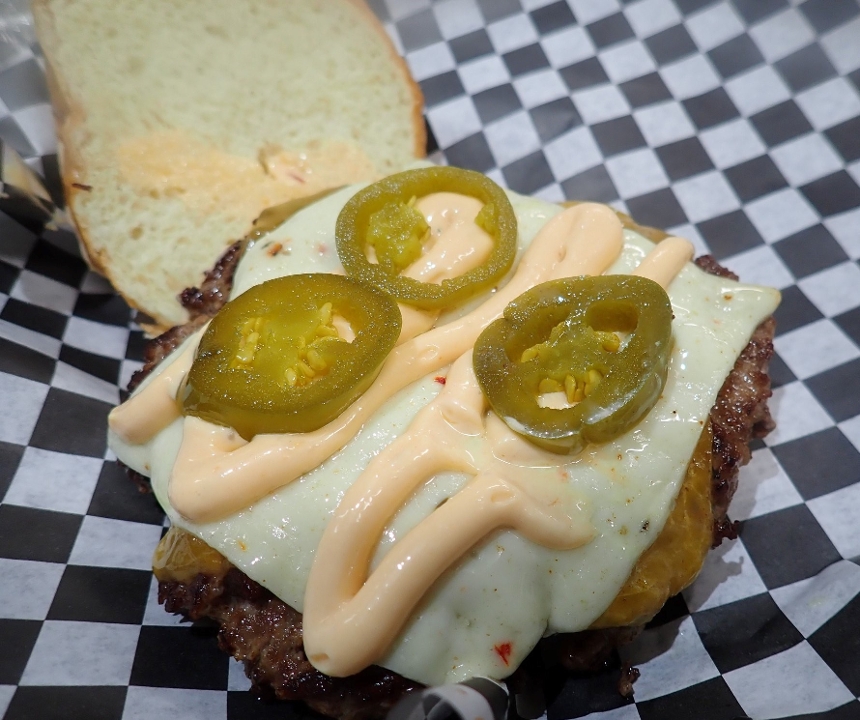 Chipotle Cheese Burger.