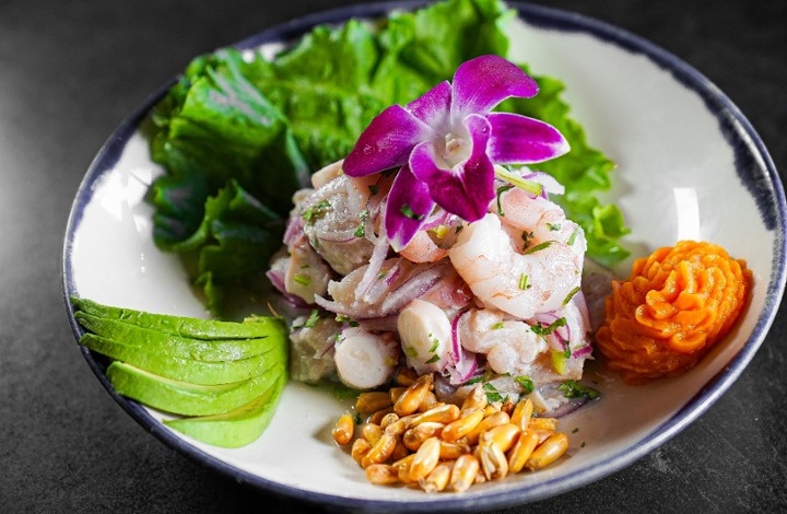 Ceviche Mixto.
