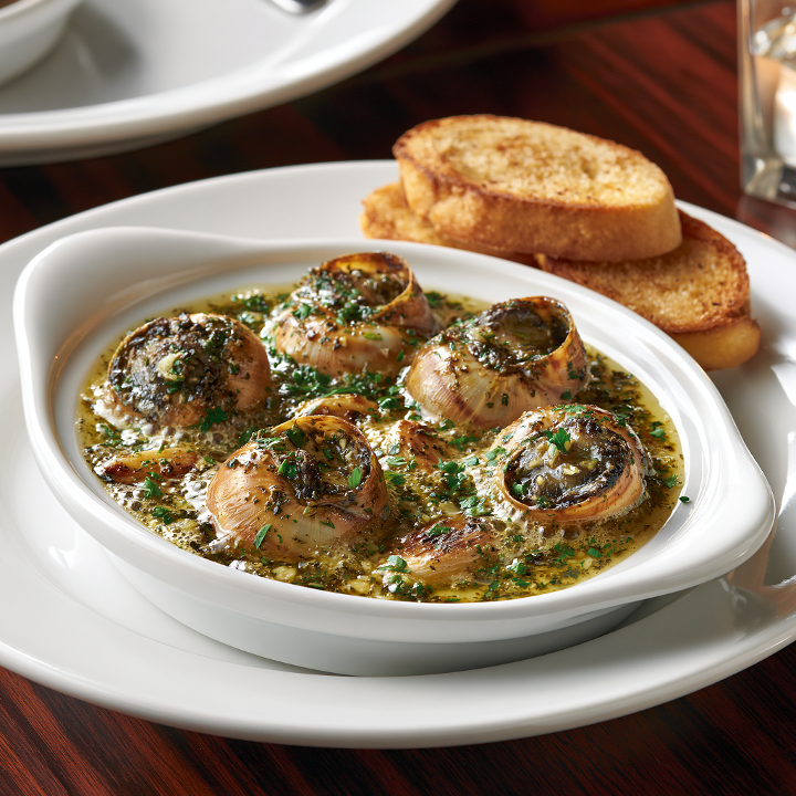 Garlic Herb Escargot.