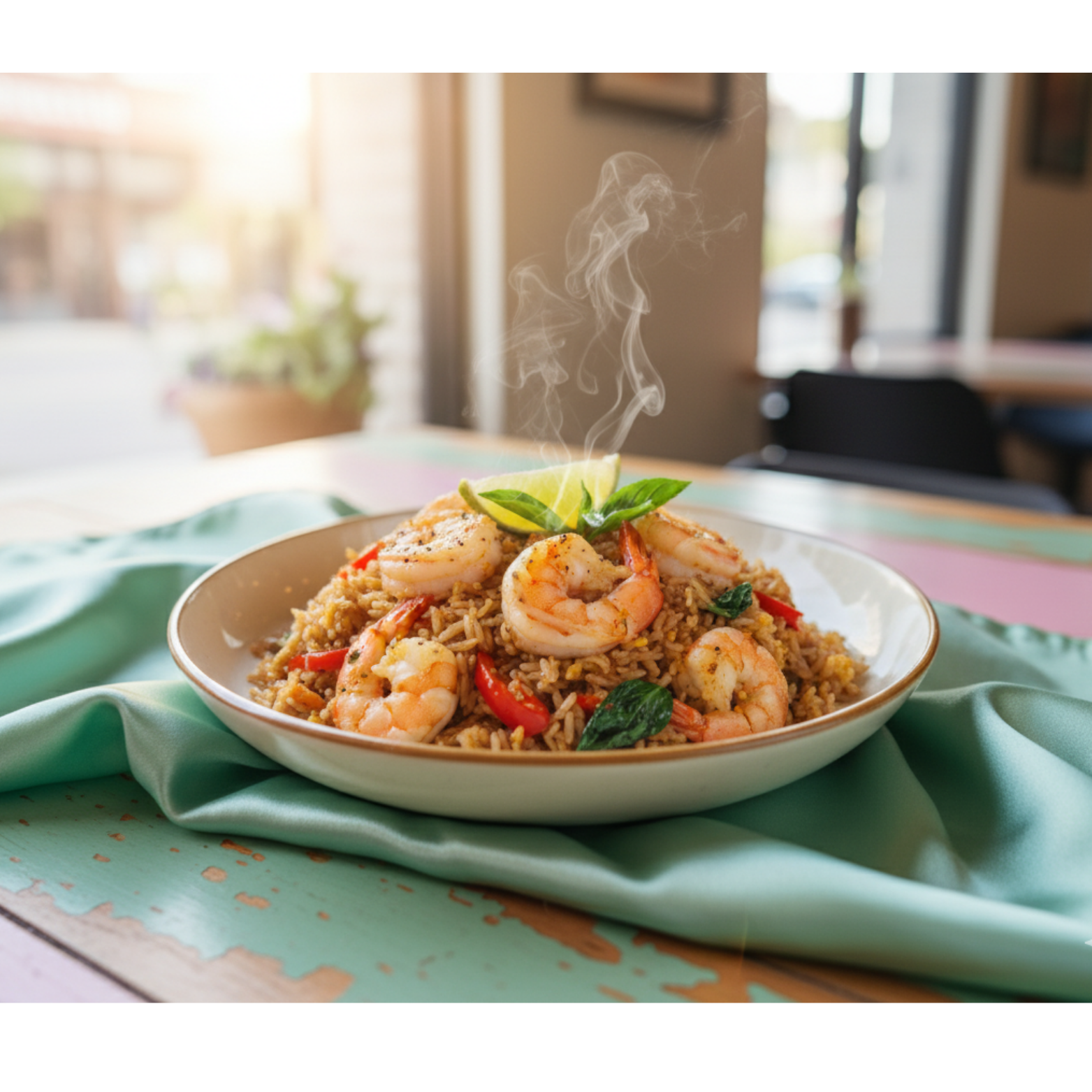 (F/r) Basil Fried Rice.