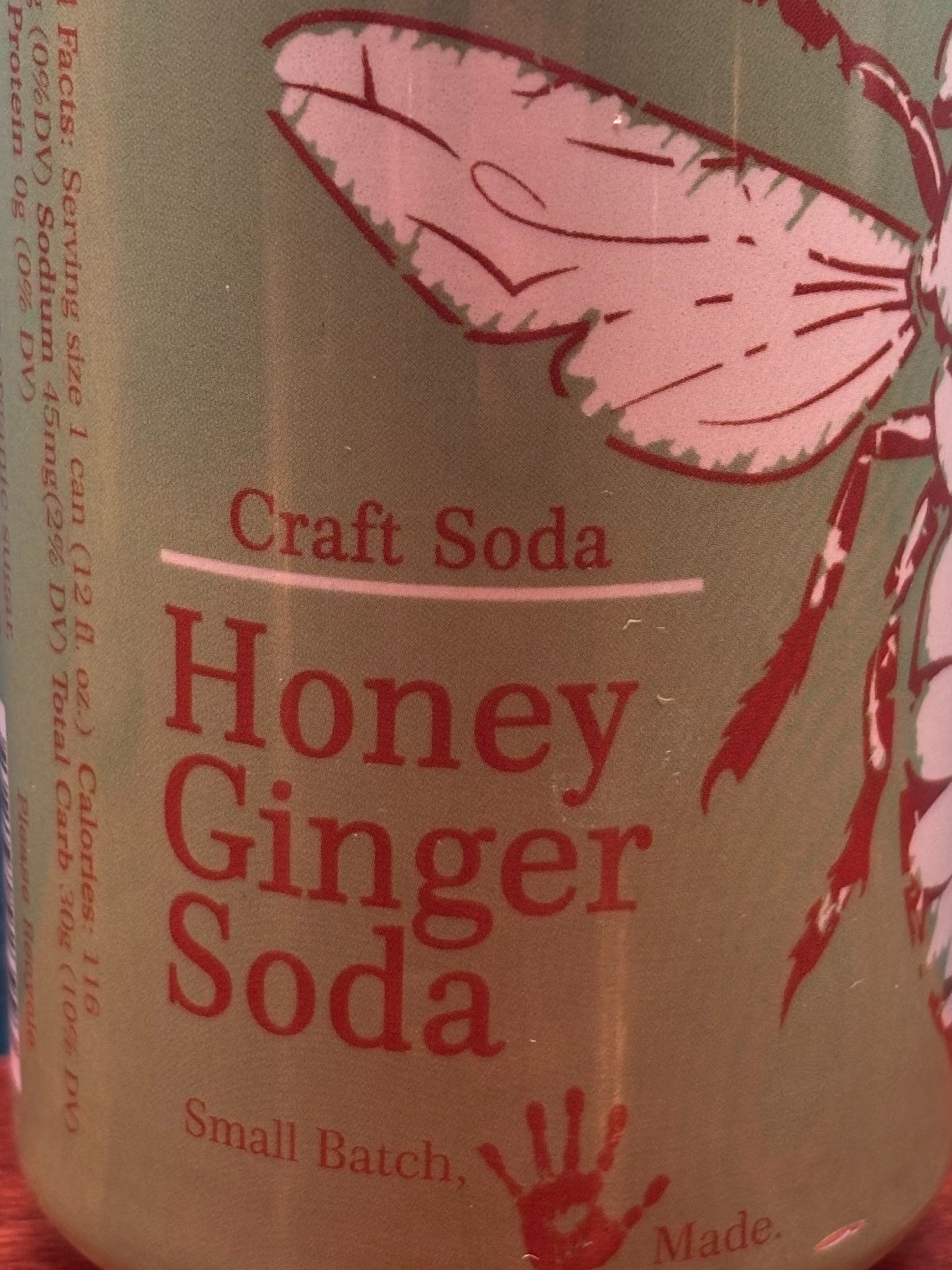 Honey Ginger Beer.