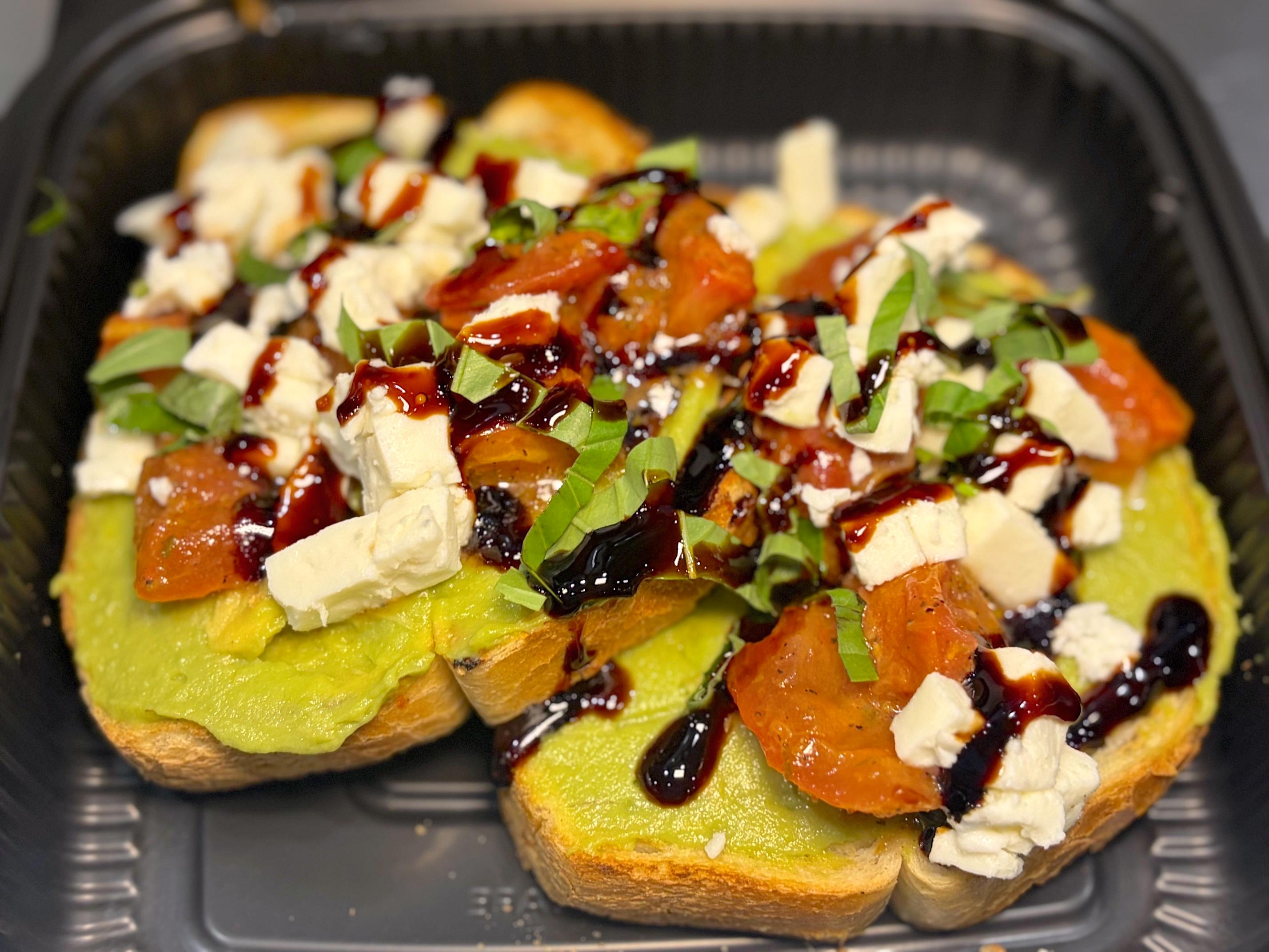 Caprese Avocado Toast.