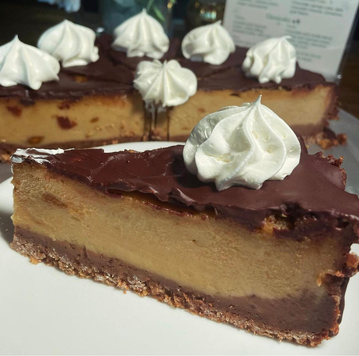 PeanutButter Chocolate cheesecake.