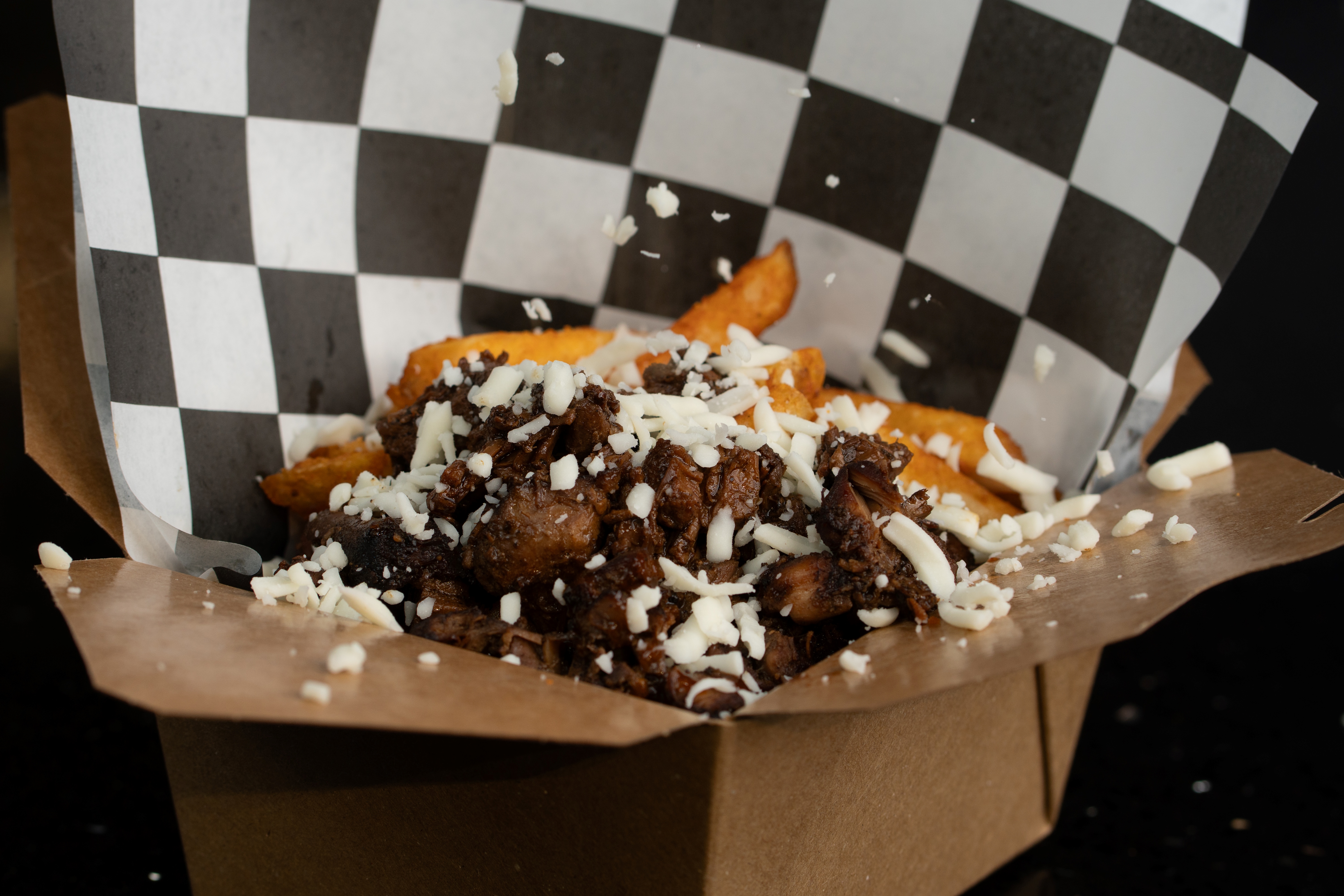 Small Jerk Fries.