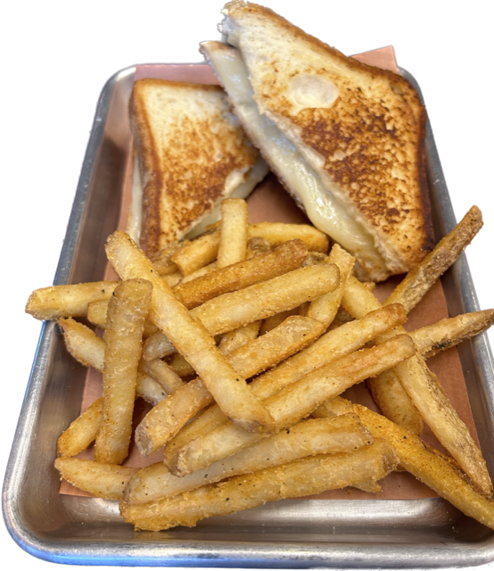 Kids Grilled Cheese w/ Fries.