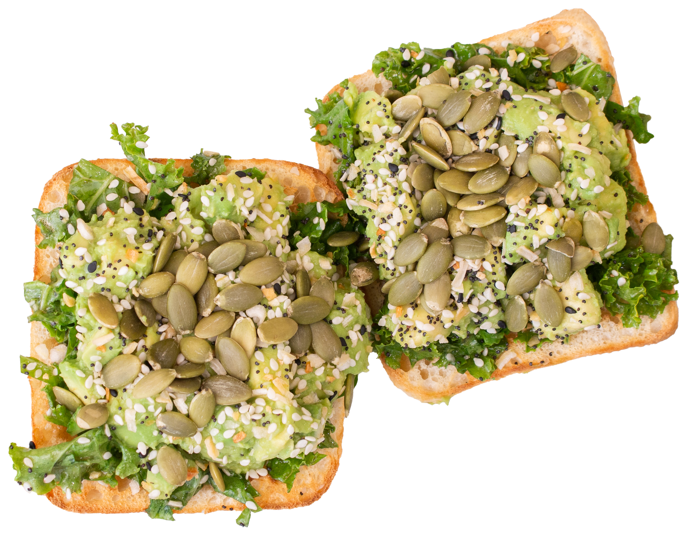 Kale & Pesto Toast.