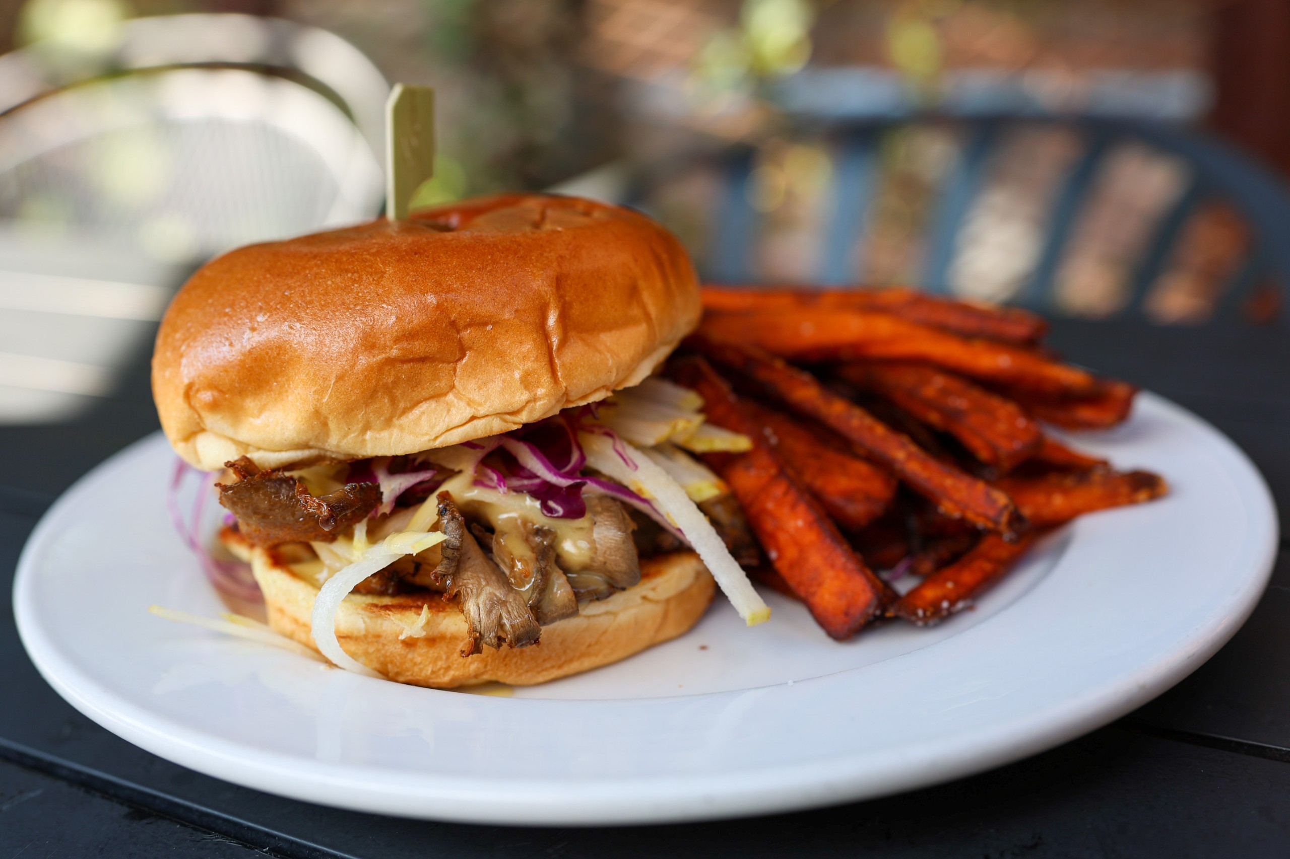 Oyster Mushroom Melt.