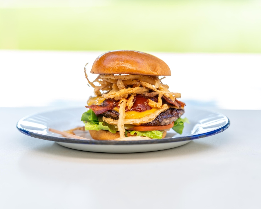 Haystack Burger.