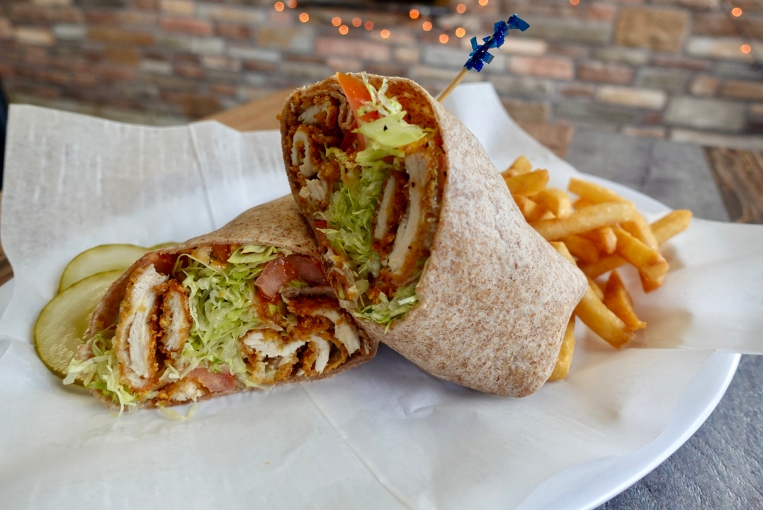 Crispy Chicken Wrap.
