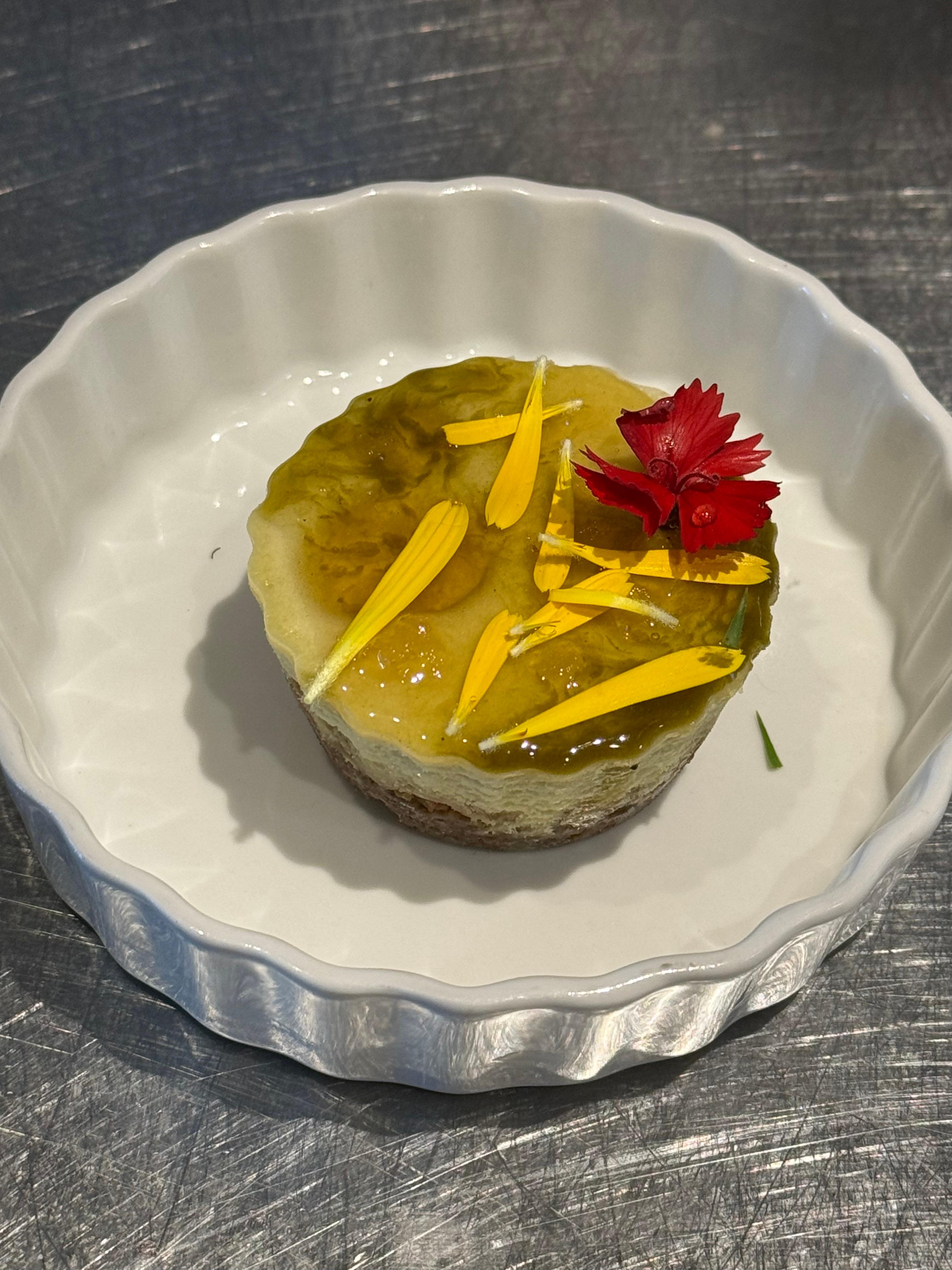 Matcha Cheesecake Bite.