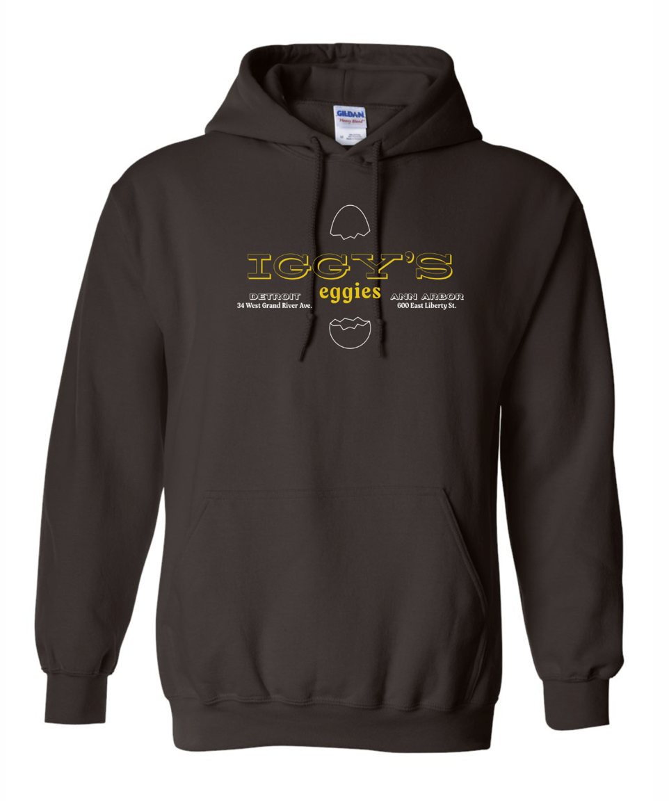 Iggy's Dark Brown Hoodie.