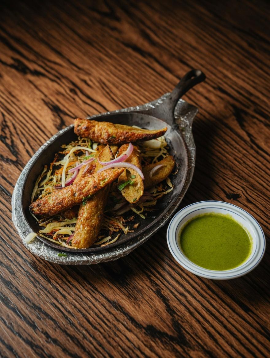 Chicken Sheekh Kabab.