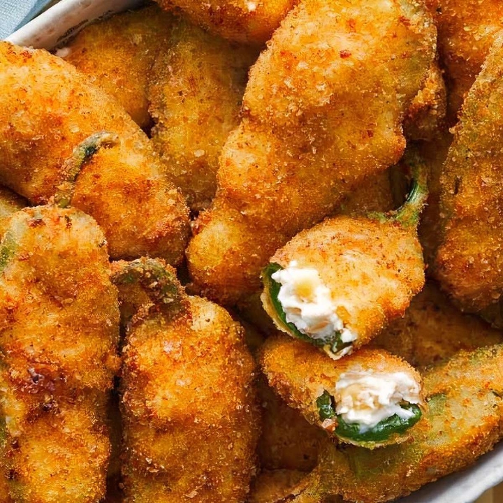 Jalapeno Peppers with Cream Cheese.