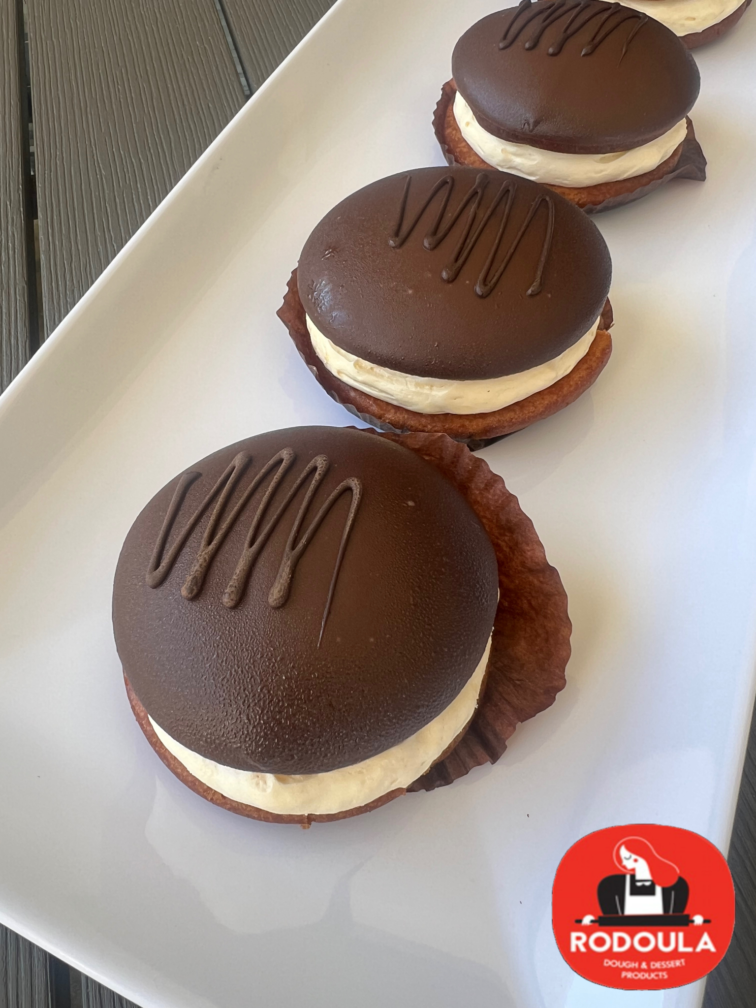 Chocolate Cream puff.