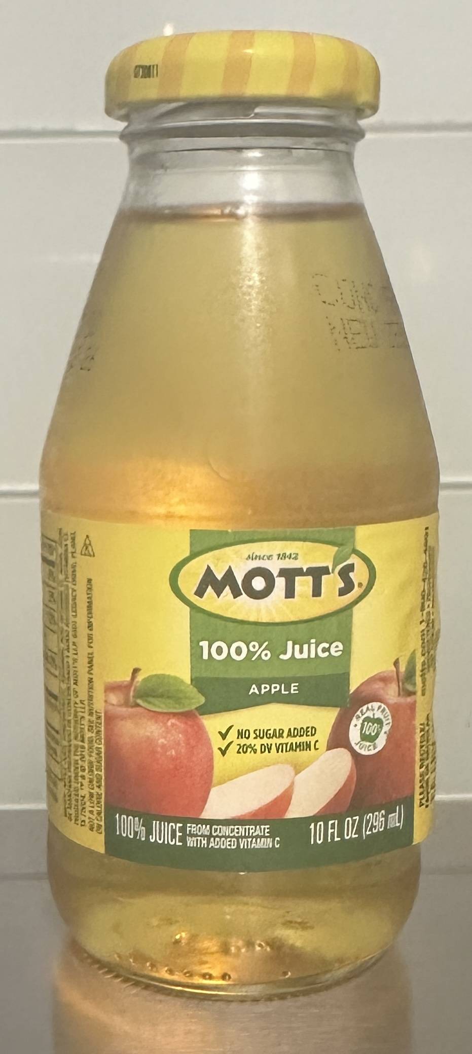 Bottled Apple Juice.