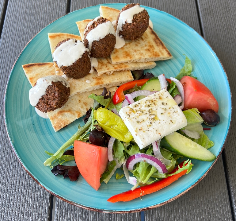 Falafel Plate.