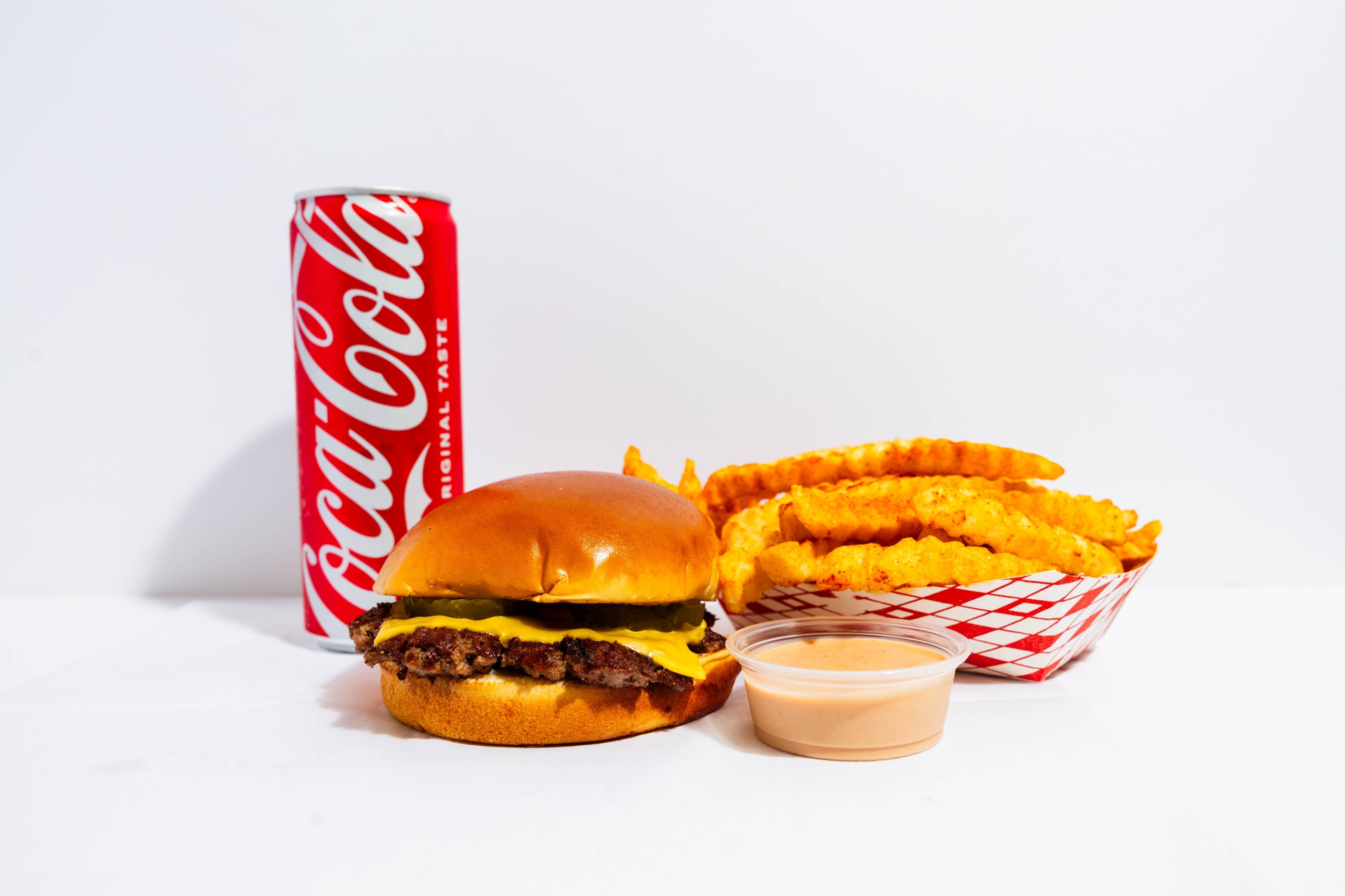 Single Smash Burger Combo.