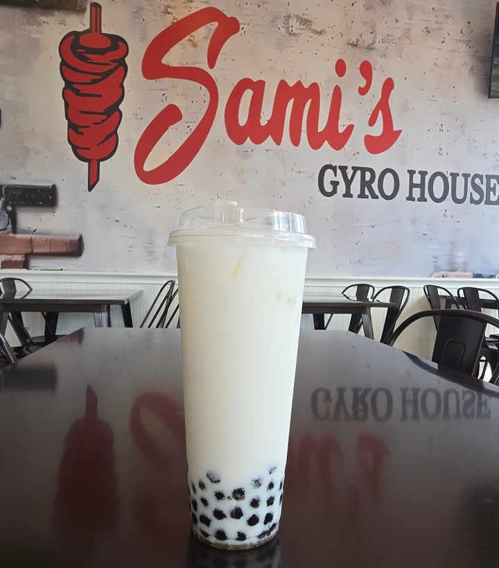 Lychee Bubble Tea.
