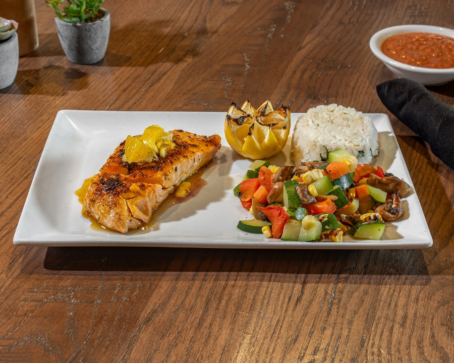Salmon Agave.