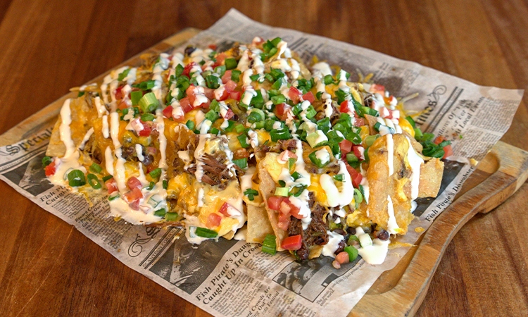 1/2 Short Rib Nachos.