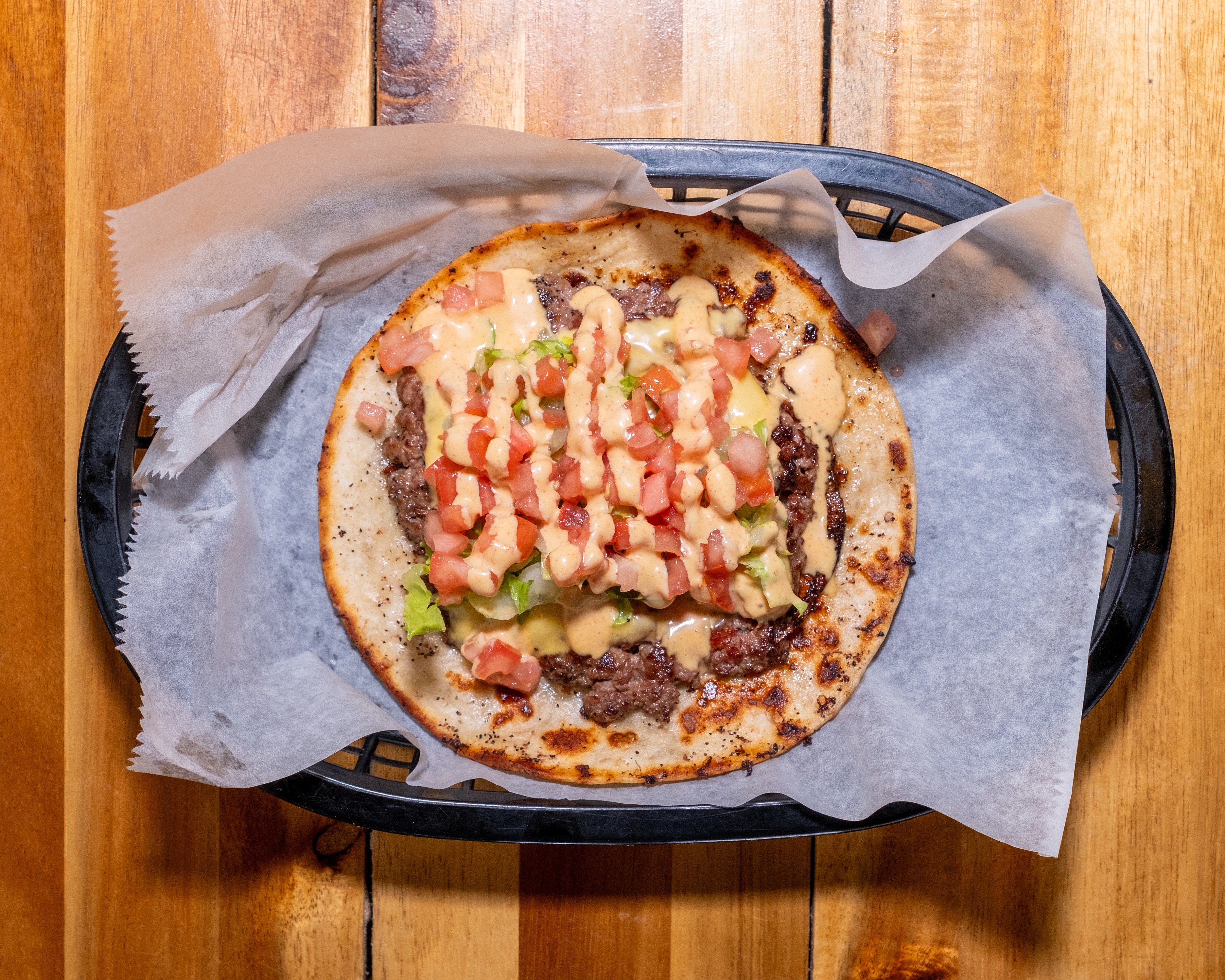 Smash Burger Taco.