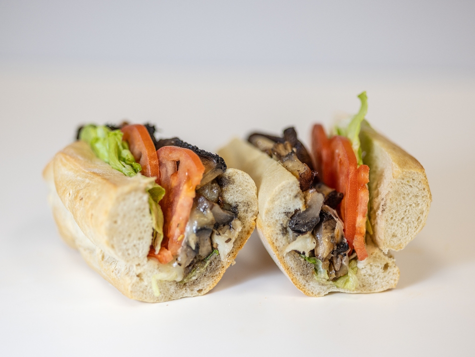 Portobello Cheese "Steak".