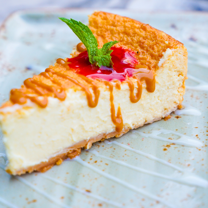 Caramel Cheesecake.
