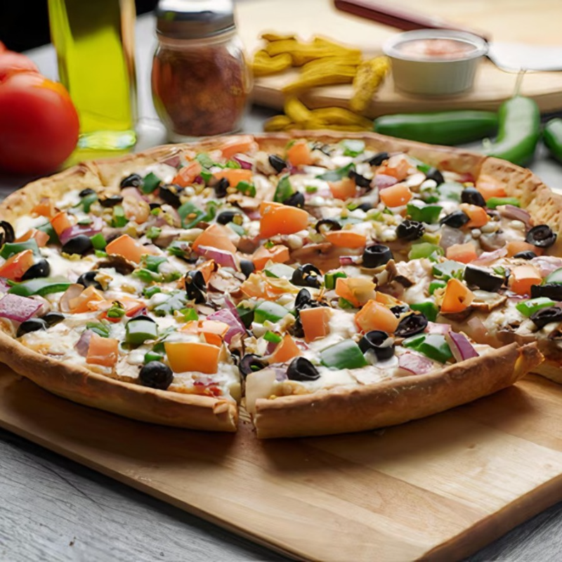 GF Bombay Garlic Veggie Pizzatwist.