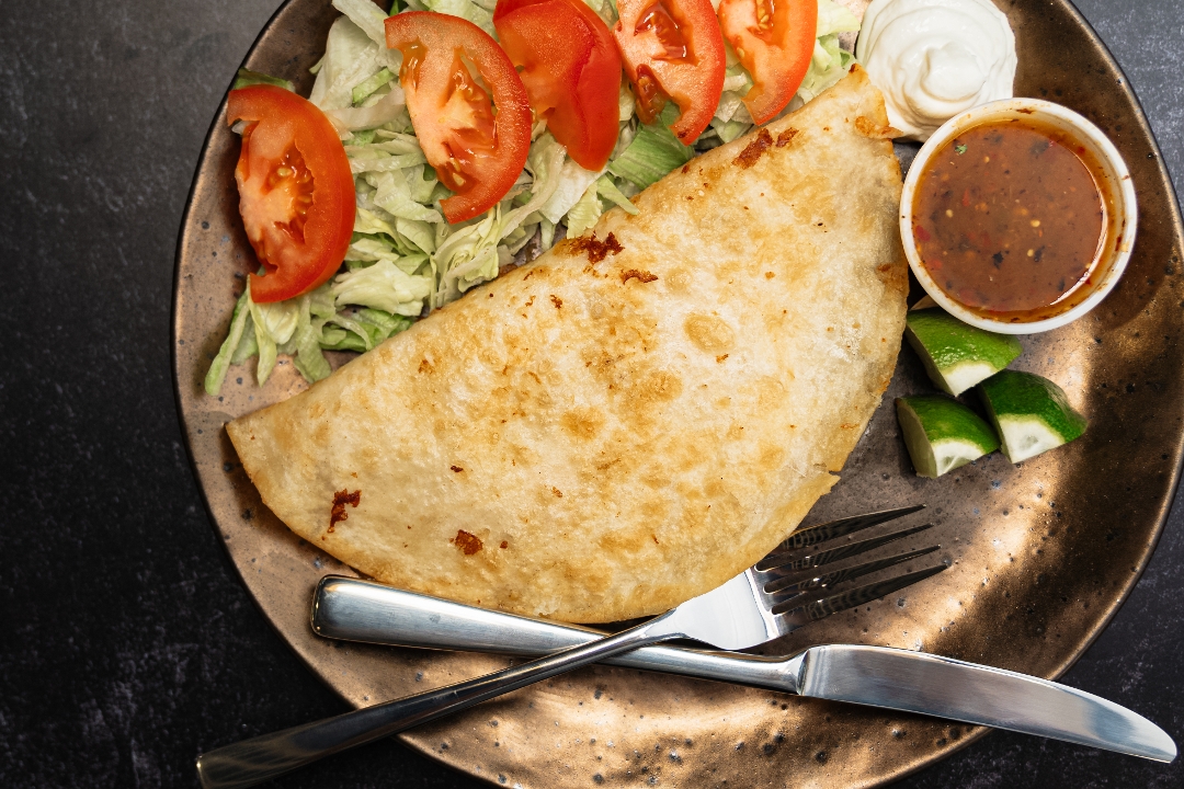 Cheese Quesadilla.