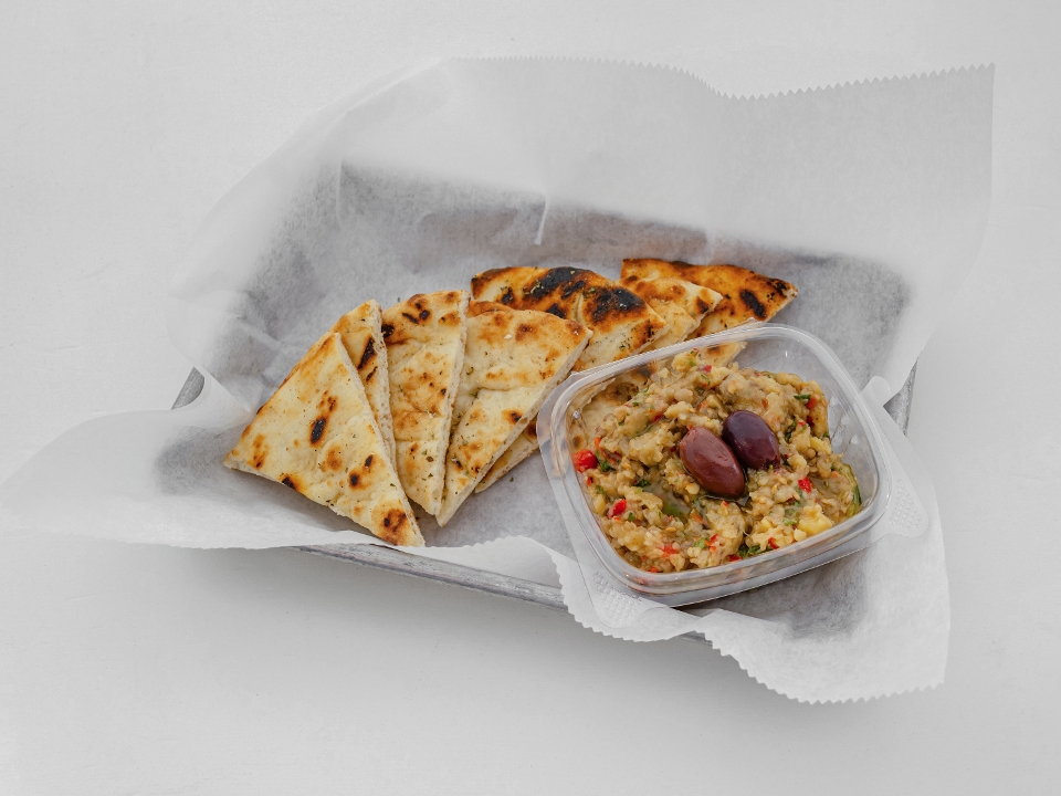 Melitzanosalata w/ Pita.