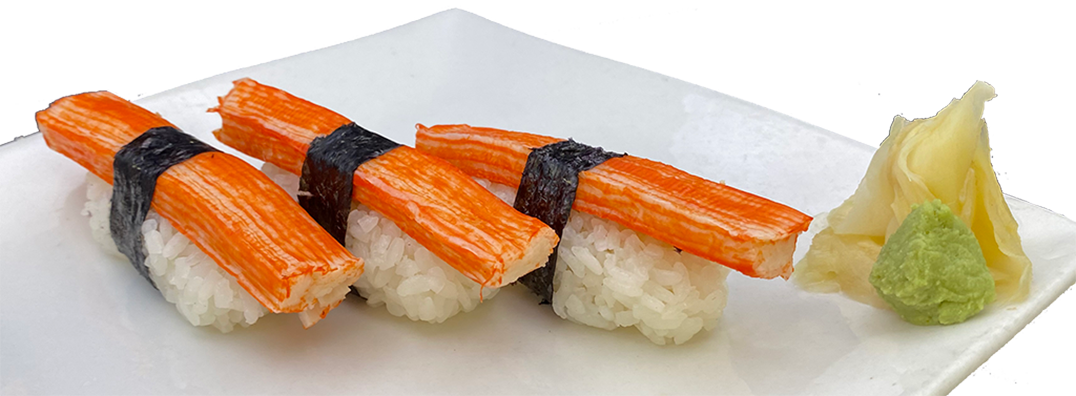 Crab Stick (Kani) Nigiri.
