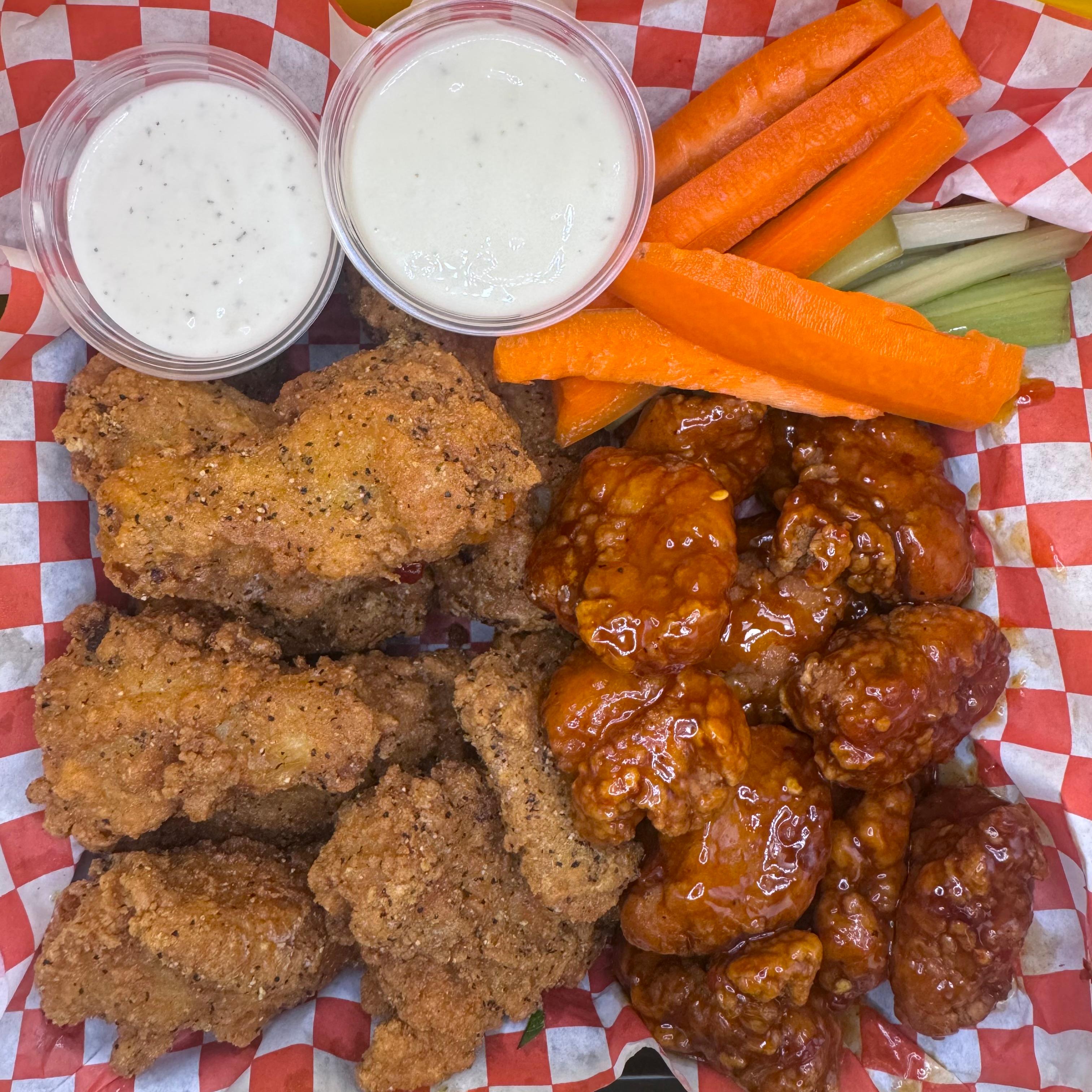 18 piece Wings.