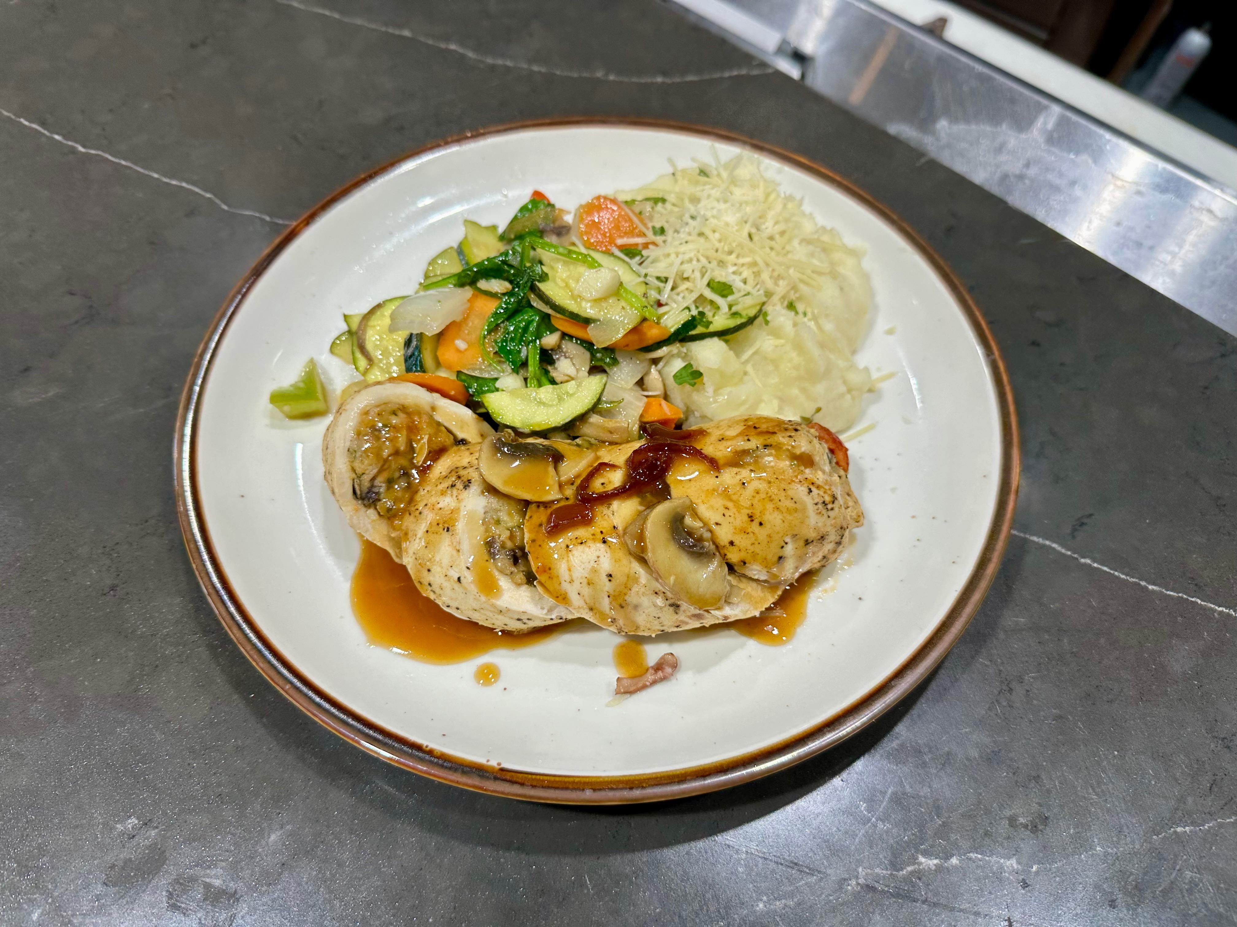 Chicken Involtini.
