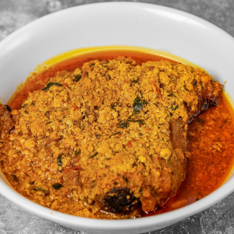 Egusi Chicken.