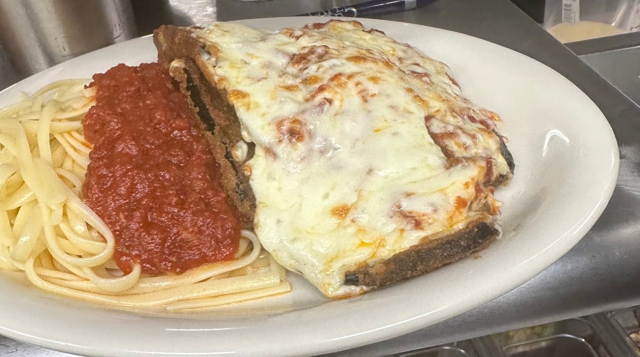 Eggplant Parmesan.