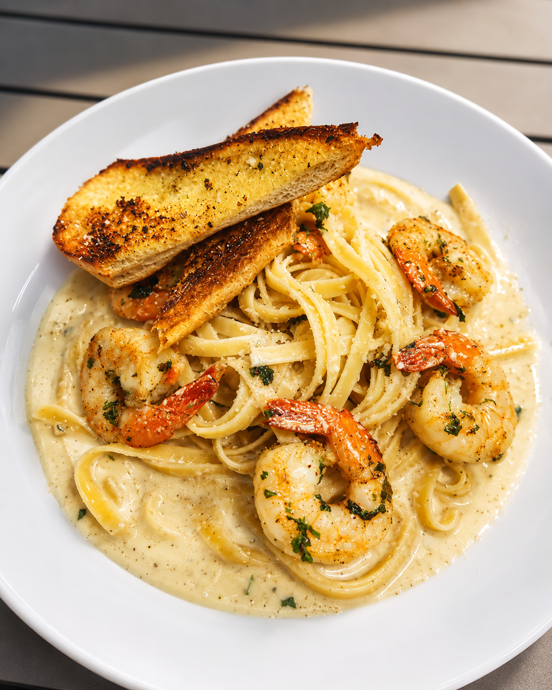 Cilantro Lime Shrimp Scampi.