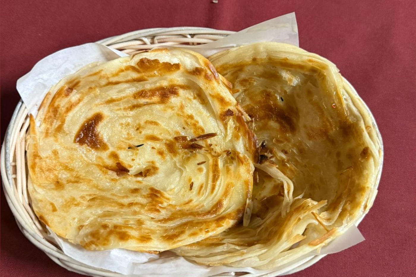 Malabar Parotta.