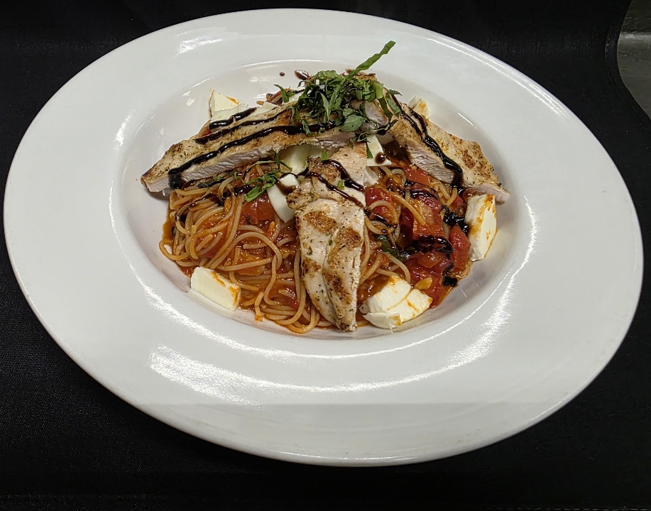 Capellini Caprese.