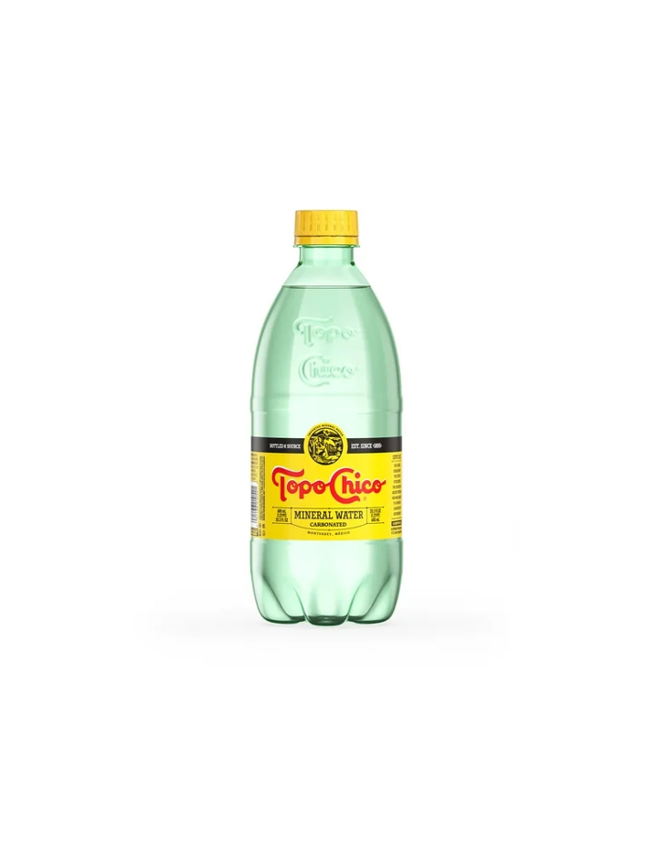 Bottled Topo Chico 16 oz..