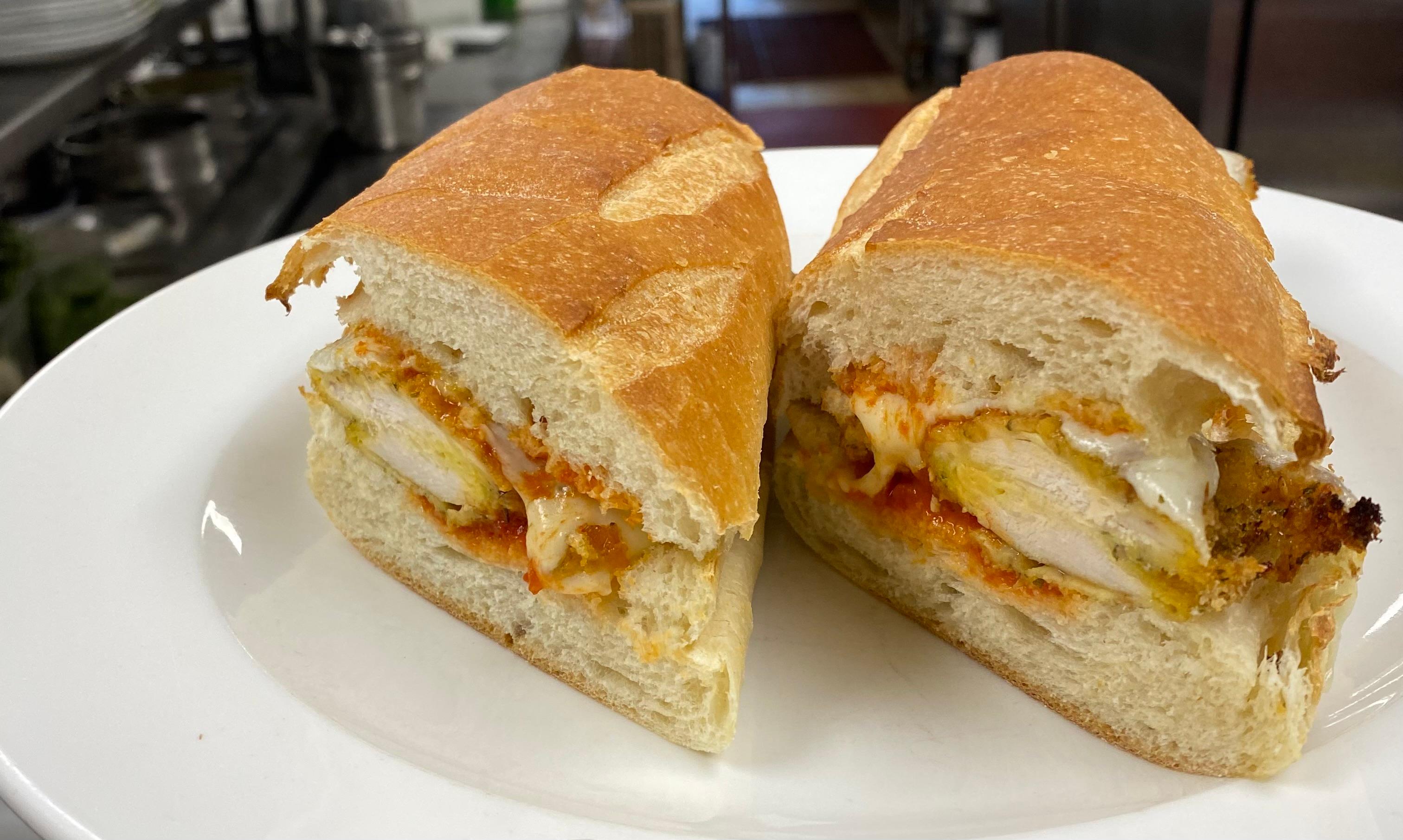 Chicken Parm Vodka Sub.