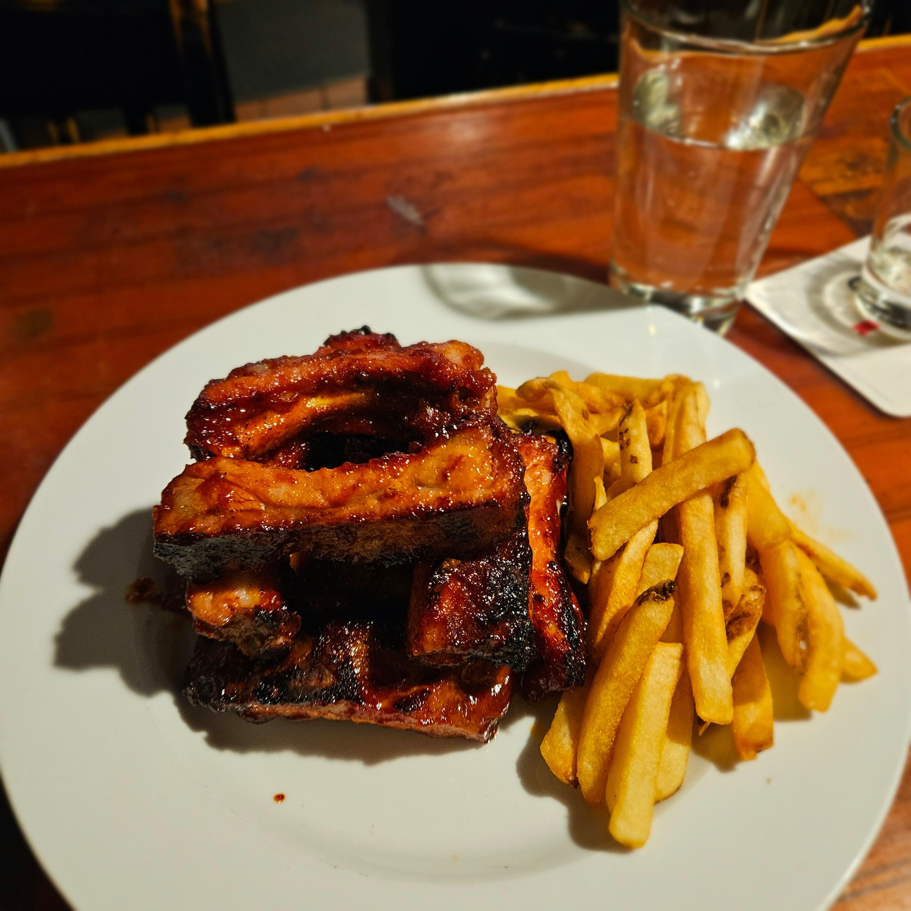 BBQ Ribs.