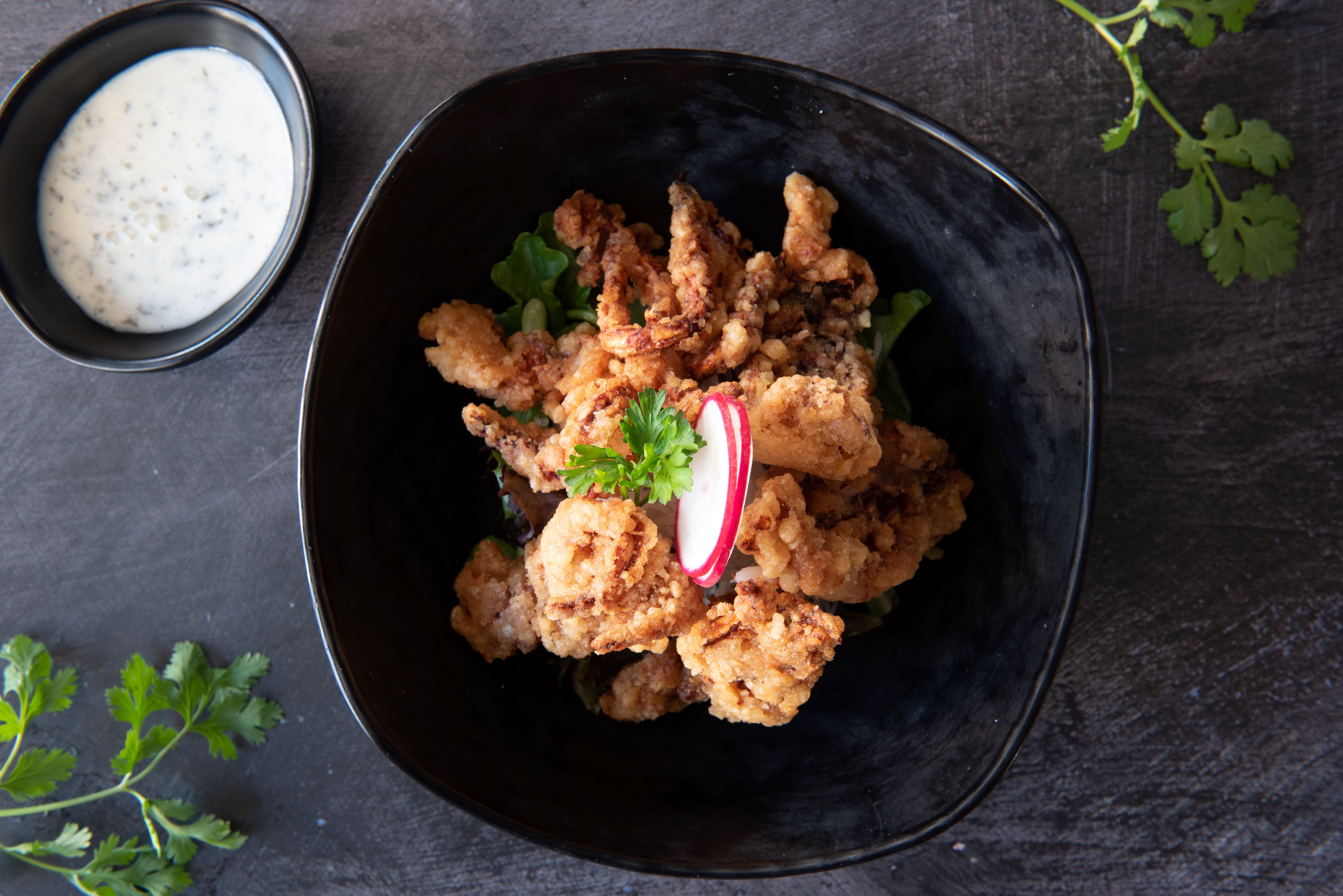 Fried Squid Leg.