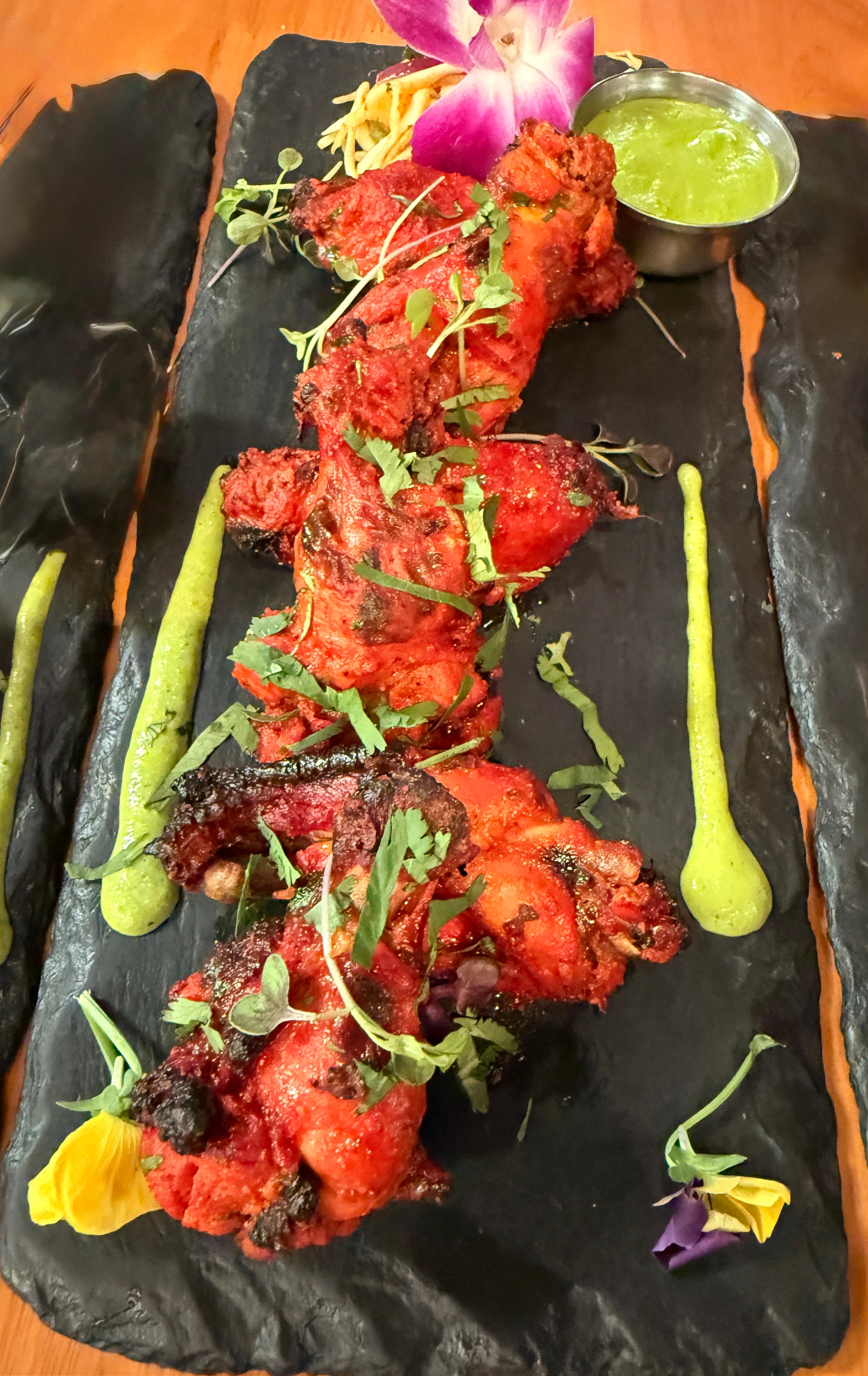 Tandoori Wings.