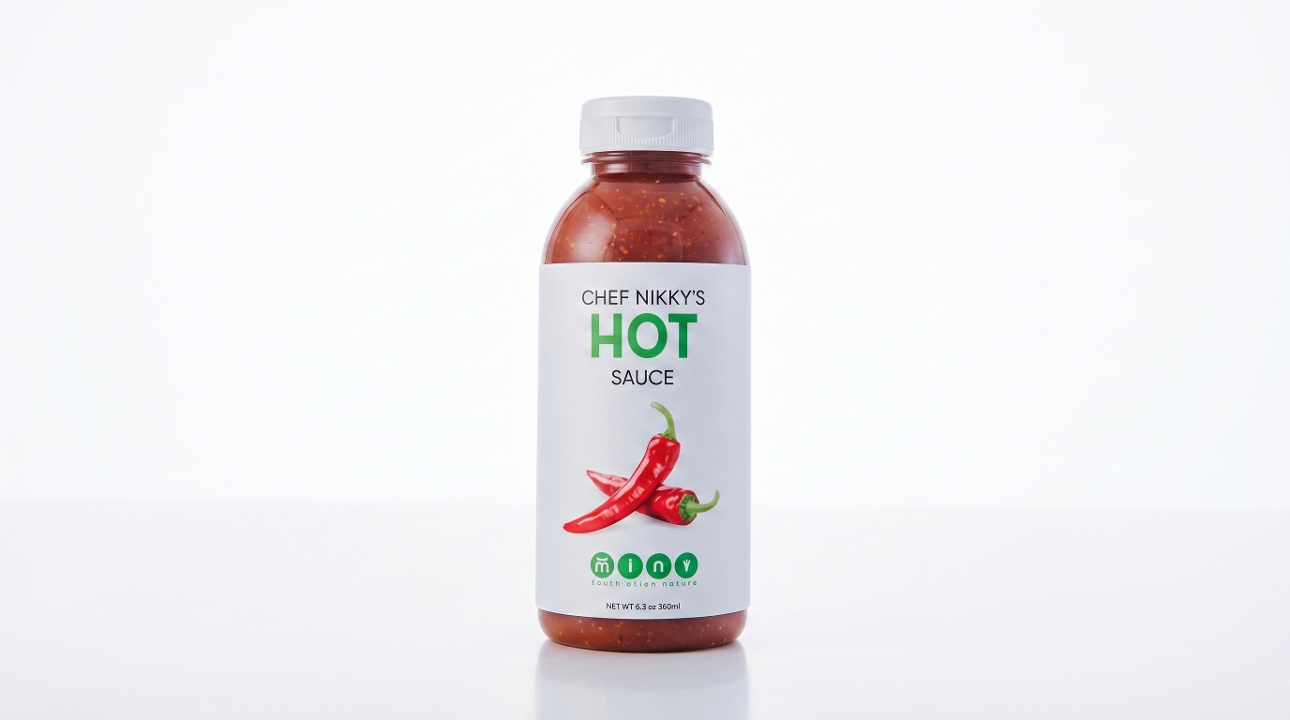 Bottle of Hot Sauce.
