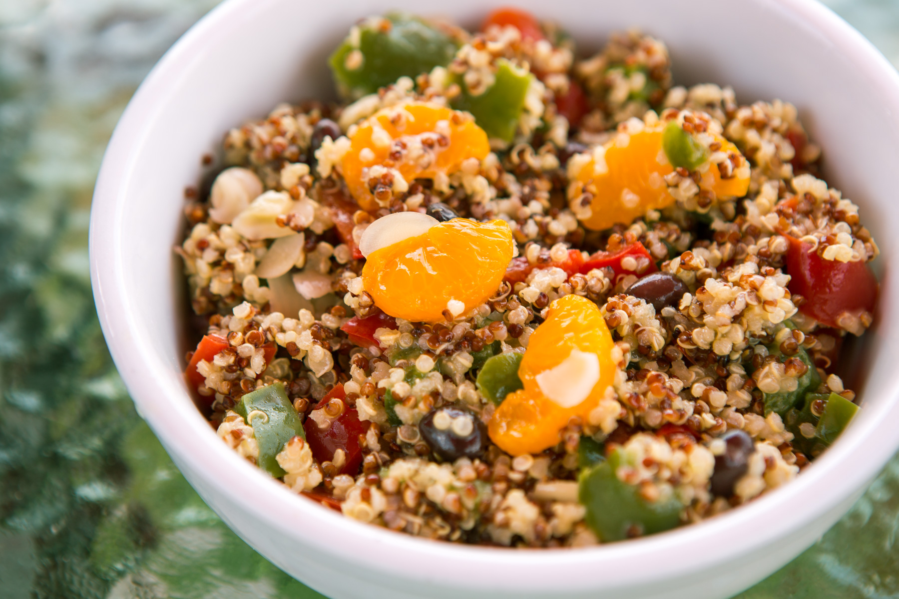 Citrus Quinoa Tray.