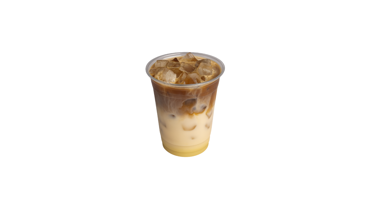 Iced Cafe Con Leche.