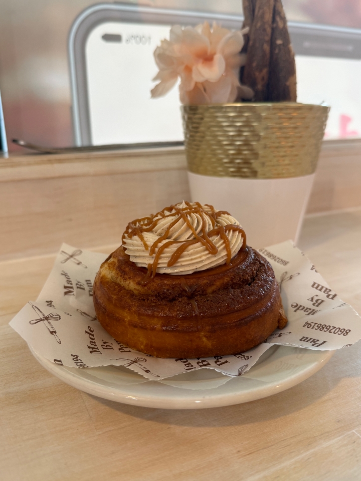 Classic Cinnamon Roll.