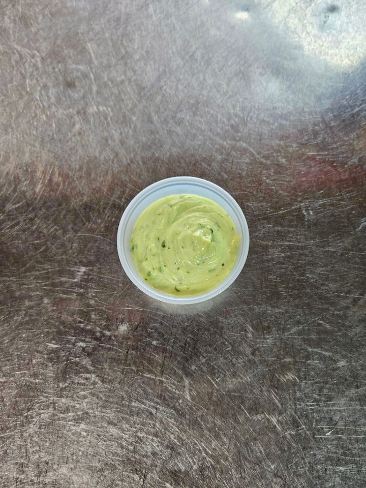 Chimichurri aioli.