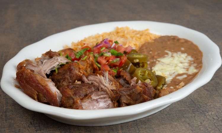 Carnitas dinner.