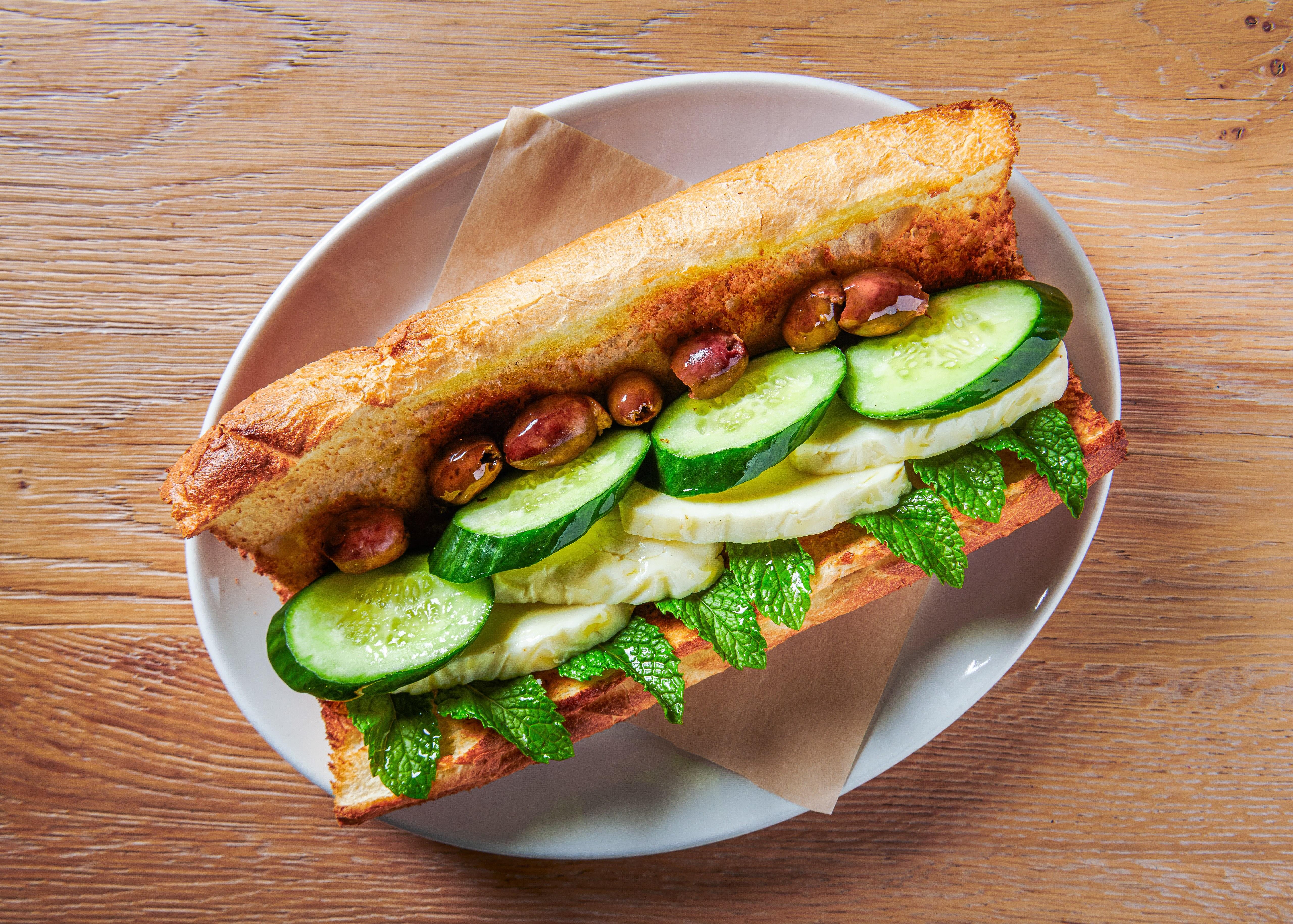 Halloumi Sandwish.